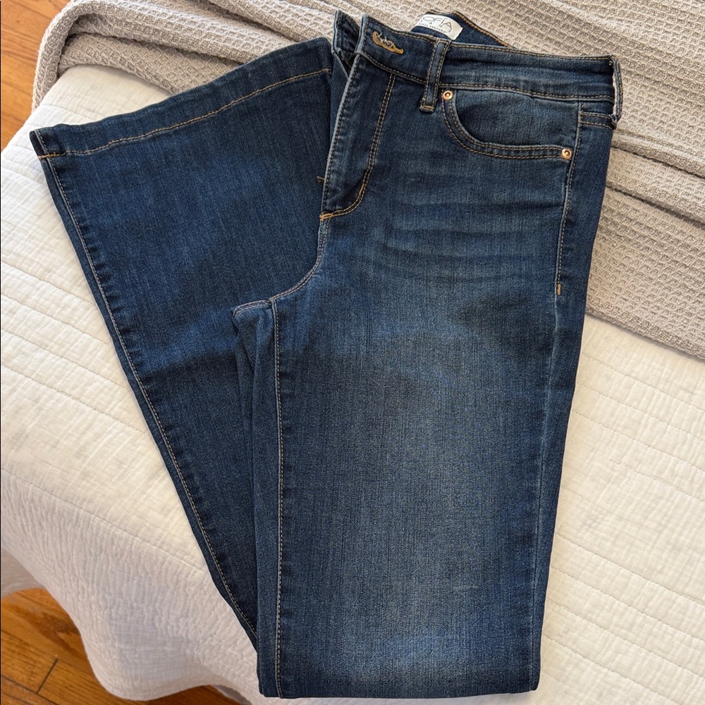 Dark Indigo Women's Flare Jeans